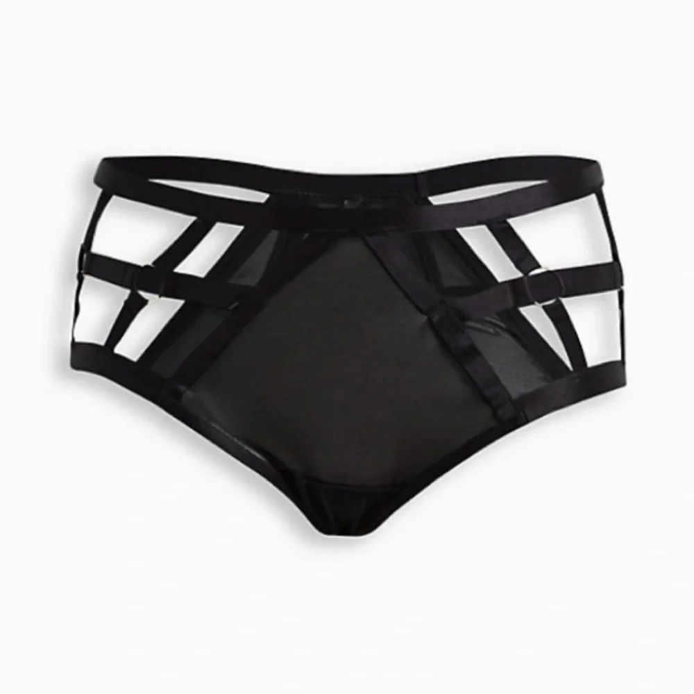 TORRID NWT CUT OUT STRAPPY LONGLINE BRA & PANTY - Picture 7 of 9